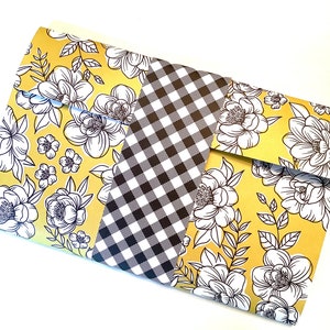 Portefeuille bloc-notes 5 x 7 | Bloc-notes juridique avec couverture décorative pour papier cartonné | 50 feuilles lignées | Cadeau parfait pour les enseignants, les infirmières et les collègues