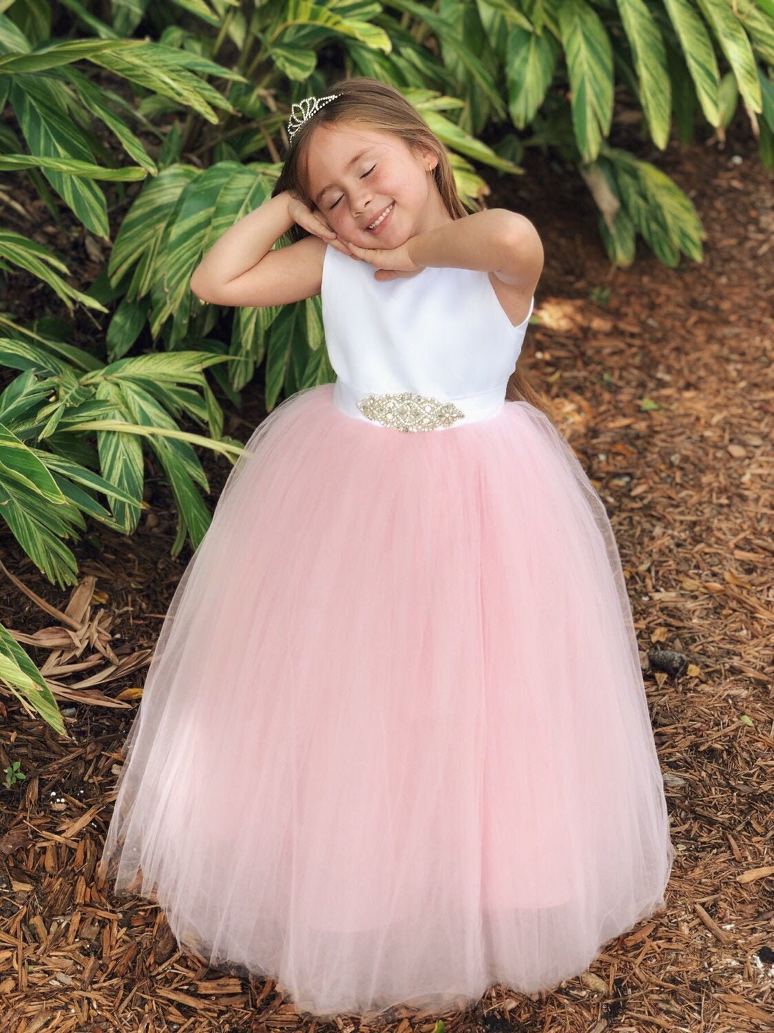tulle flower girl dresses ireland