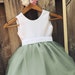 Flower Girl Dresses, Elegant Bridal Satin and Tulle Flower Girl Dress for Flower Girls, Custom Dress, Plus + Sizes Available. 
