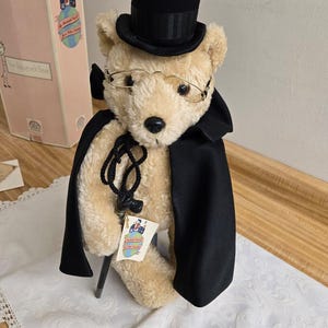 Vtg. The Wonderful World of Jane Withers Roosevelt bear, 165 or 1395 of 50,000.