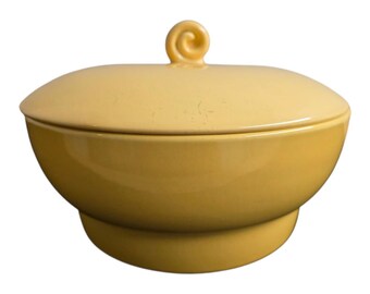 Vtg MCM Santa Anita ware, Ca. modern covered casserole.