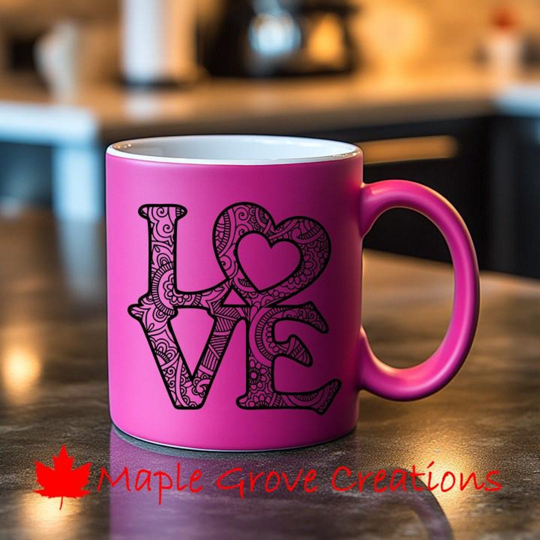 Ziddi Prints - Her Love Burns, Her Heart Heals Coffee Mug main image 0