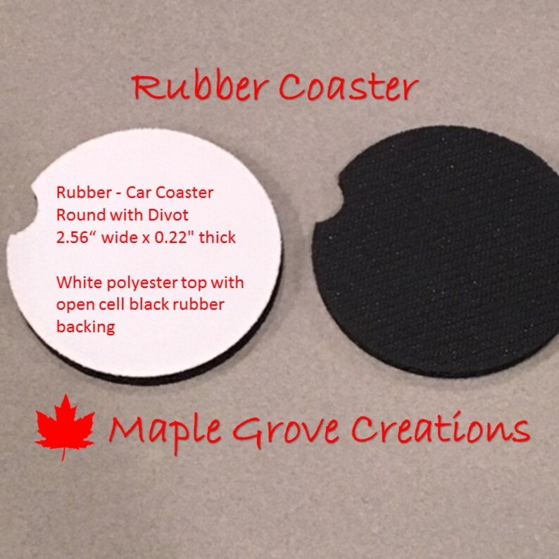 Hardboard or Rubber Custom Car Coasters Sandstone 2.56 Coasters Set of 2 Zentangle Mandala Lion Head Car Coasters