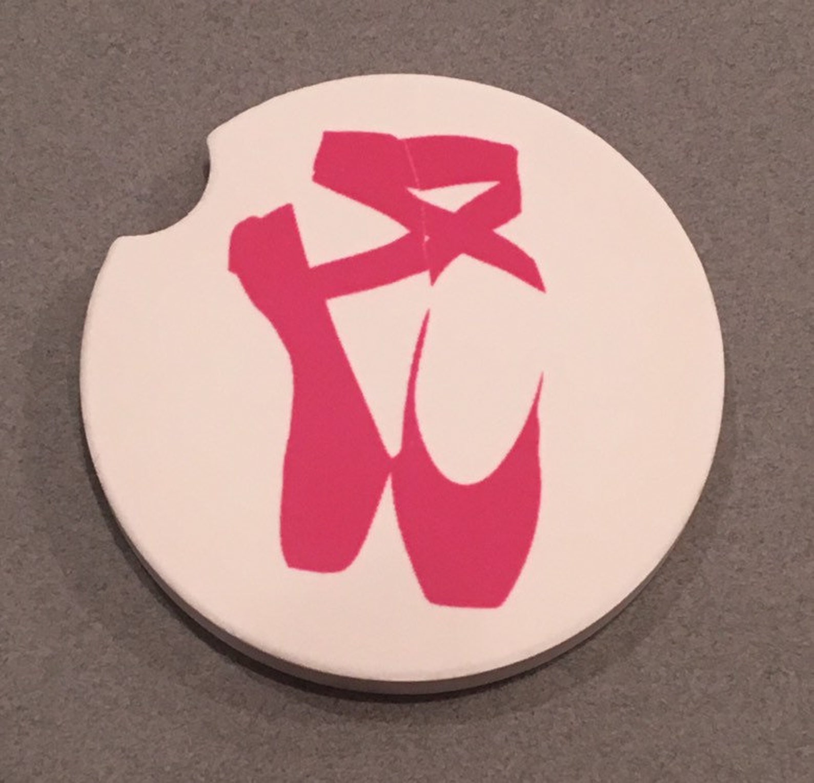 ballet slippers car coaster set - 2.56