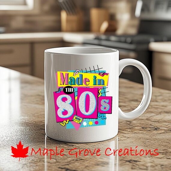 acrylic painted coffee mugs Hand-painted Coffee Mug; non-equine image main image 0