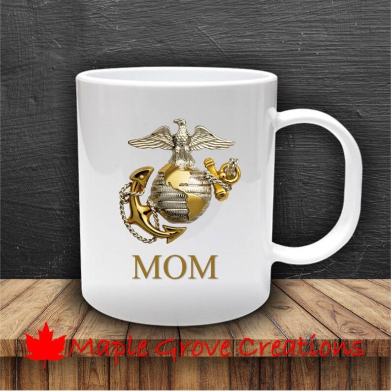 marine mom coffee mug