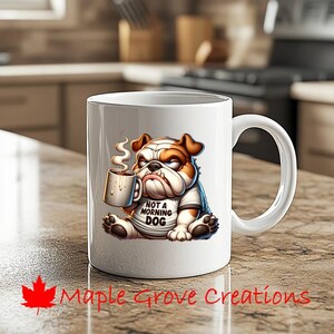 Not A Morning Dog-koffiemok - 11 oz koffiemok - verkrijgbaar in keramiek of plastic