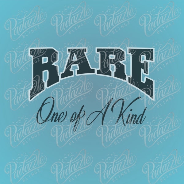 RARE One of A Kind | SVG | Digital File