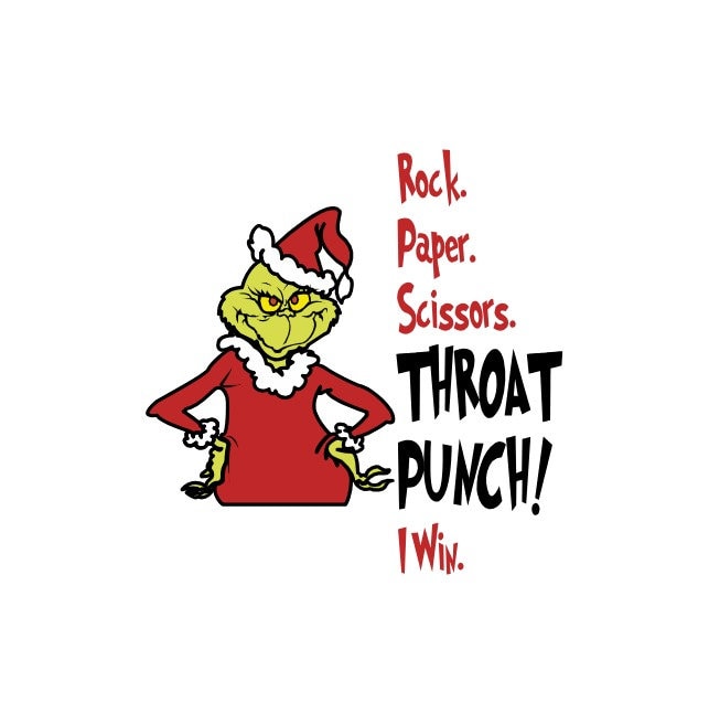 The Grinch Christmas Design SVG Vector Cutting File / Clip Art  Etsy