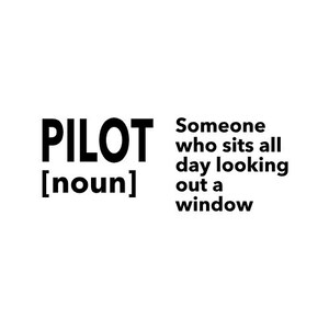 Pilot Definition SVG vector cutting file / clip art available for instant download.