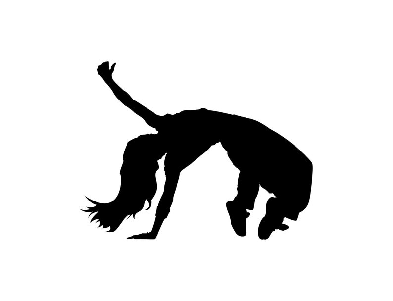 Hip Hop Dancer 1 SVG Vector Cutting File / Clip Art Available for ...