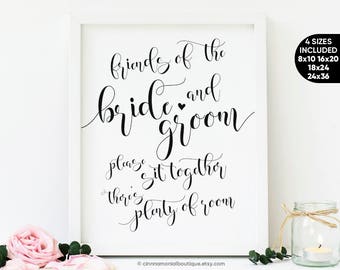 wedding seating sign no seating plan sign rustic wedding etsy