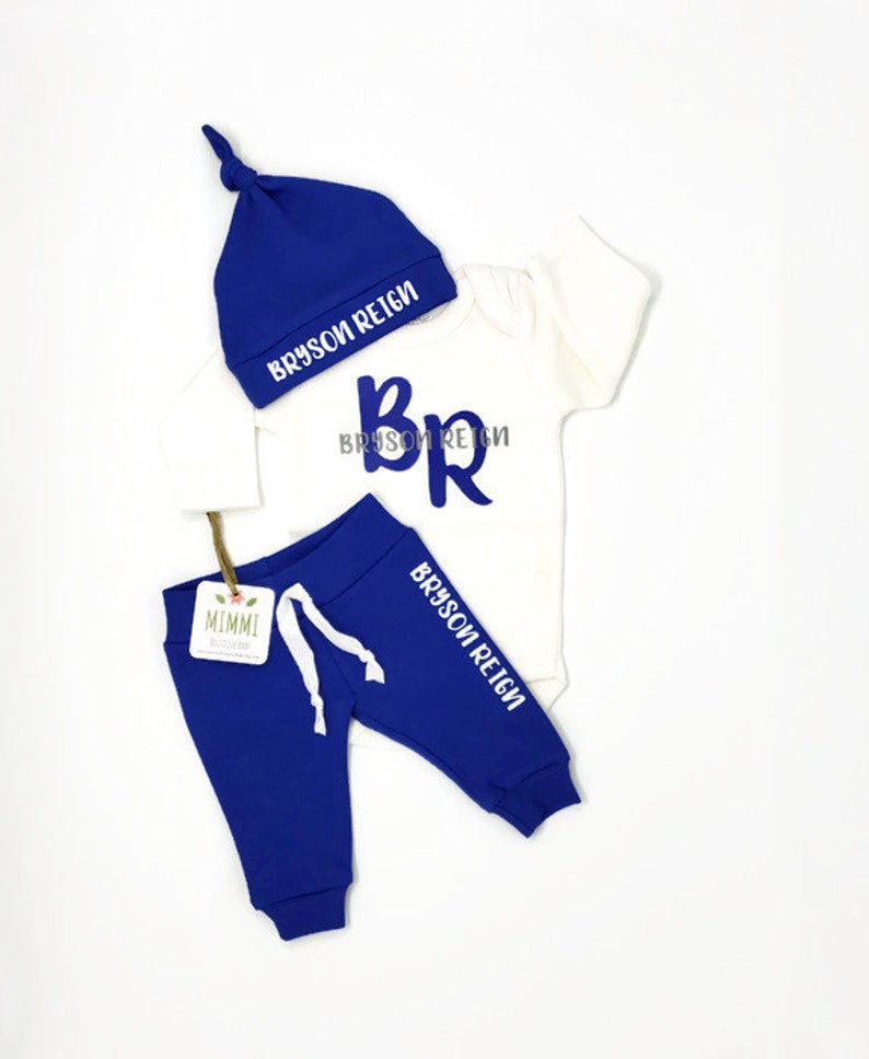 royal blue outfit for baby boy