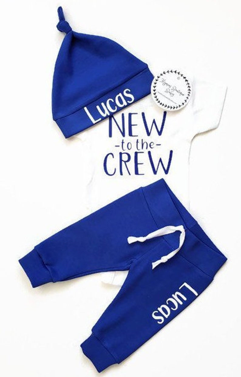 Baby Boy Clothes Newborn Newborn Photo Outfit Personalized Etsy