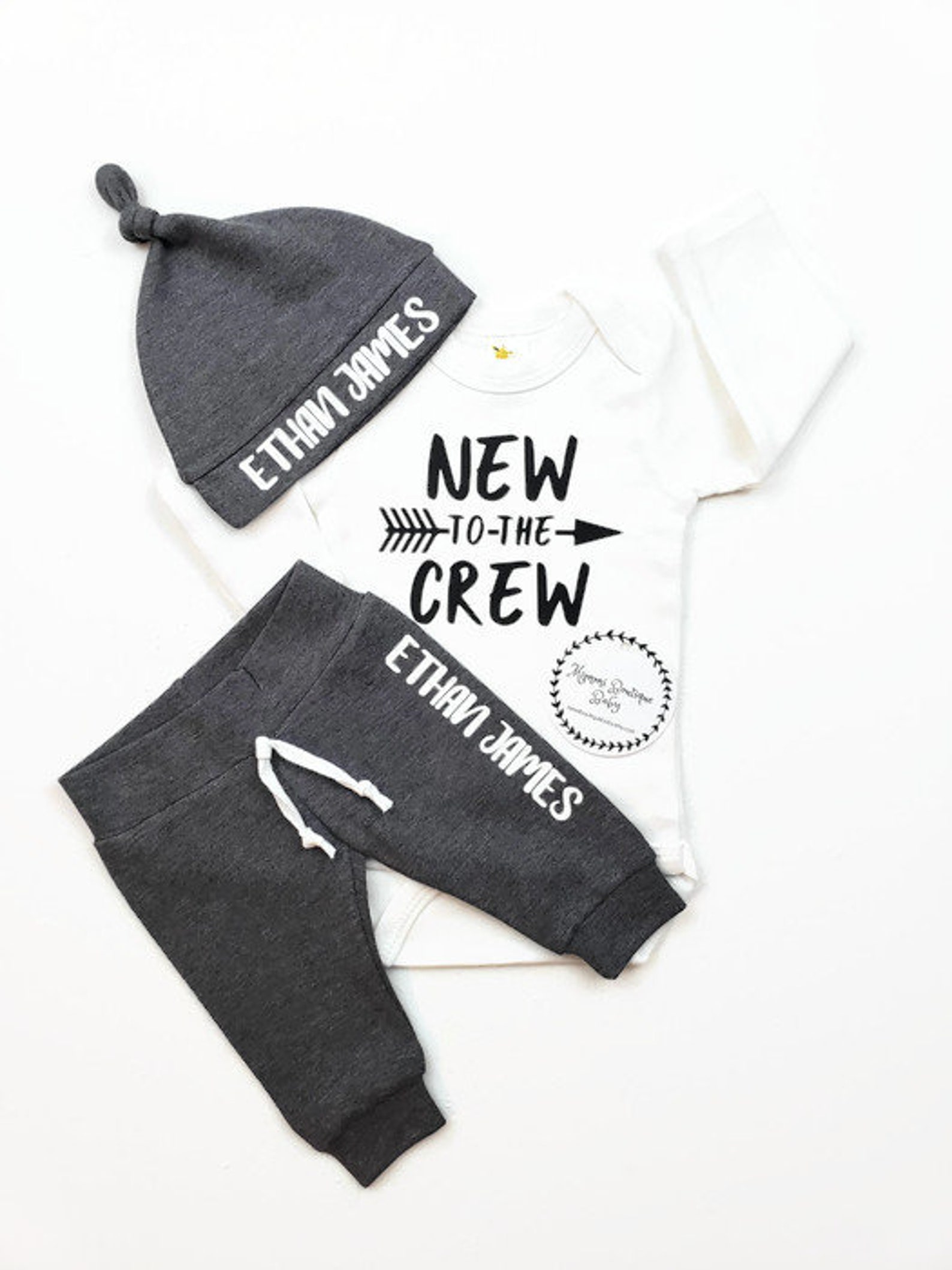 BABY BOY Personalized Coming Home Outfit. Custom Baby Clothes. Etsy