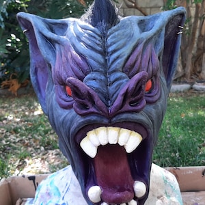 batsquach latex mask  (punk version)