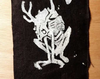 Wendigo Patch: Cryptid Art, Horror Design