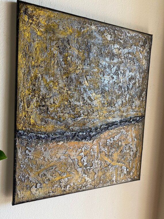 Original abstract painting on canvas texture art modern art home decor unique artwork