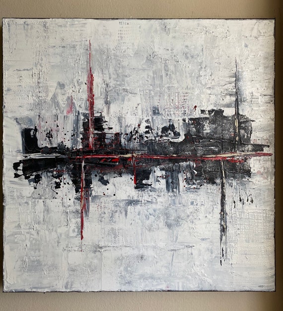 Original abstract painting on canvas unique art home decor original art acrylic abstract
