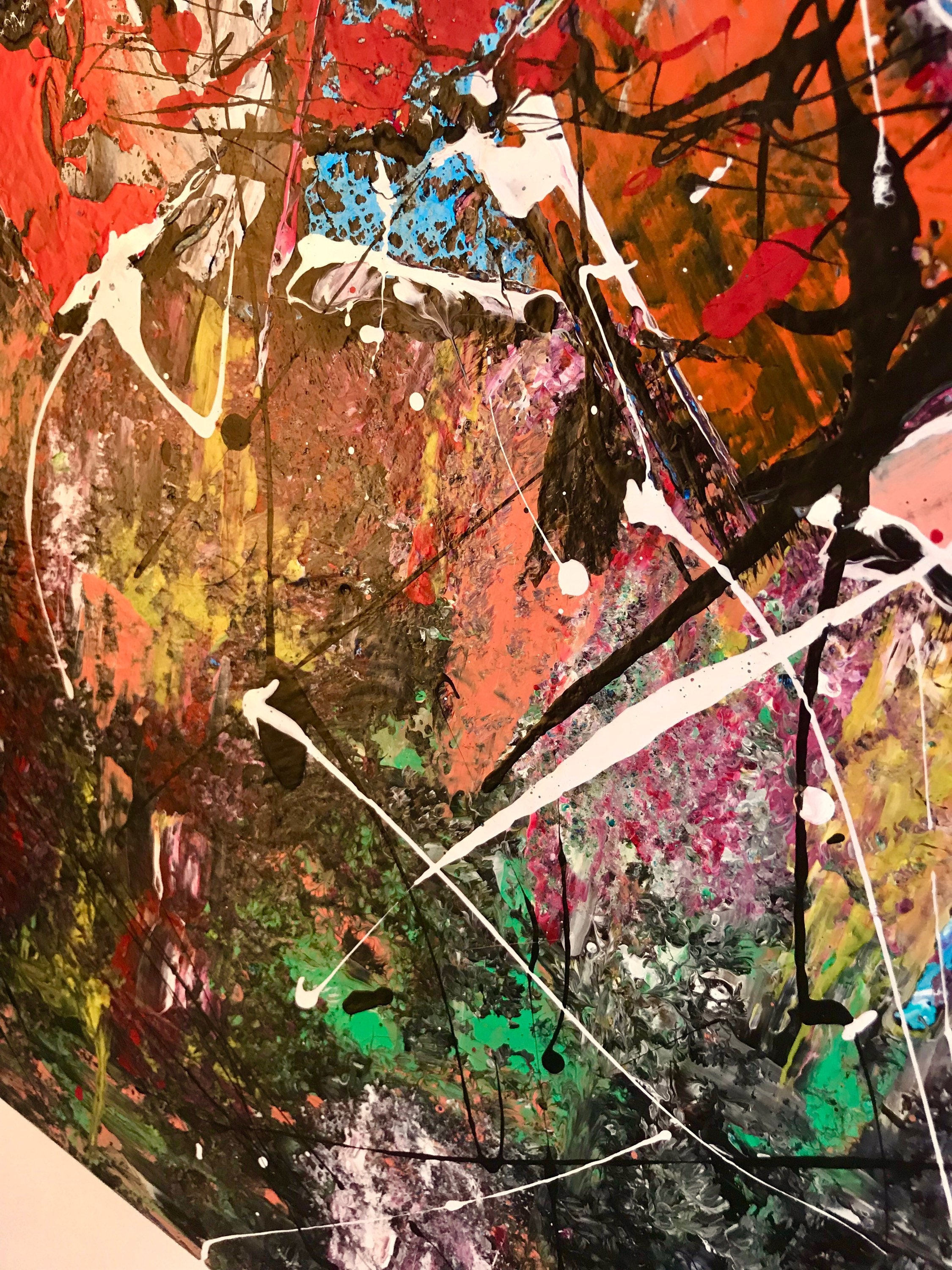 Acrylic Abstract Painting ,Wall Art, Abstract Art on Canvas Original