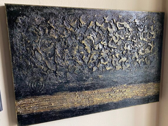 Large Original abstract painting on canvas with texture modern art texture art texture abstract acrylic painting home decor