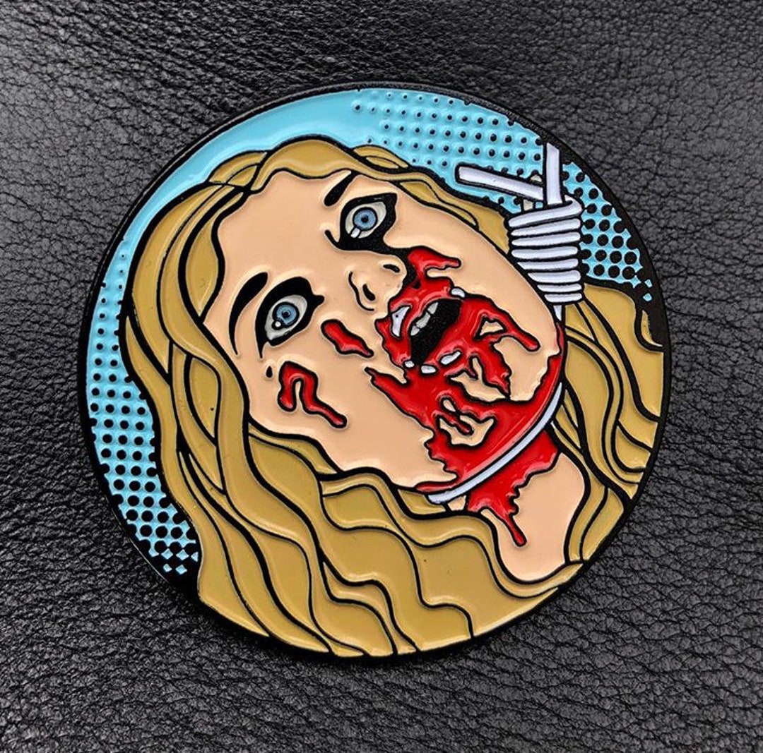 Pin Rip The Pat RIP Patty - Suspiria Inspired Enamel Pin - 70s Italian Horror Film ...