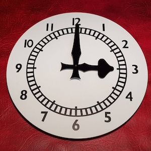 Arsenal FC Clock End Replica Wall Clock. 12 inch.  (Not cheap MDF)