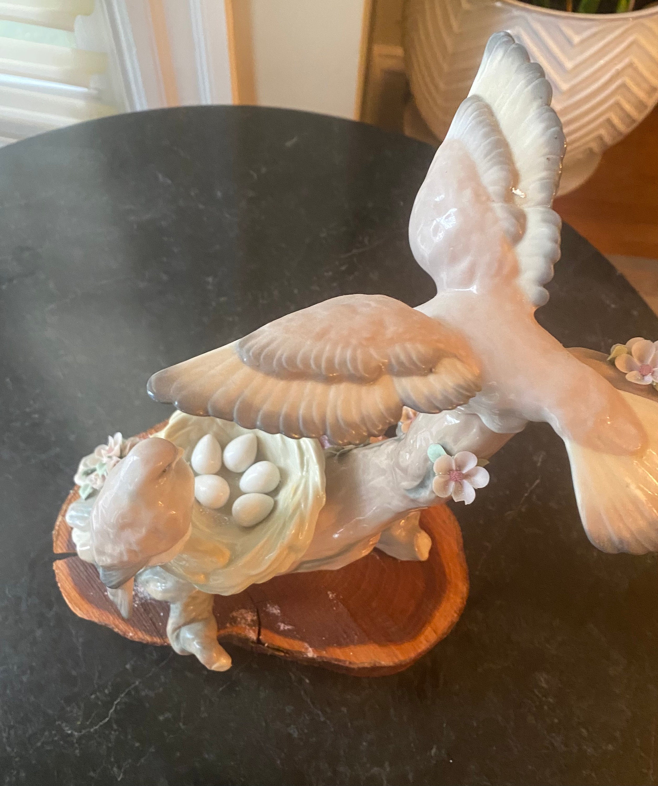 Lladro Birds With Nest Etsy
