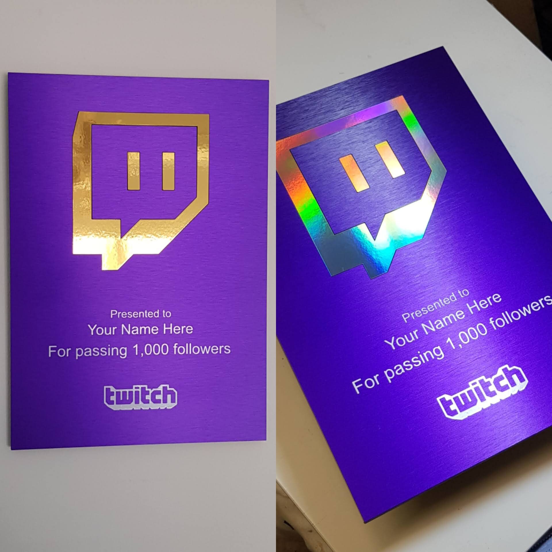 Maßgeschneiderte & personalisierte Twitch Streamer Follower Etsy