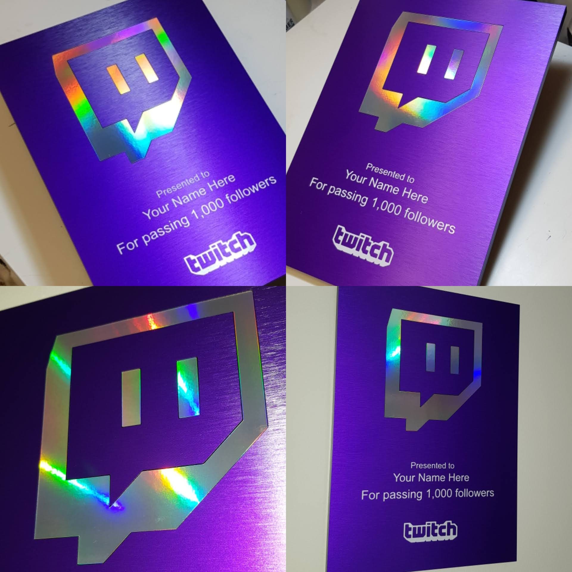 Custom Designed & Personalized Twitch Streamer Follower Etsy UK