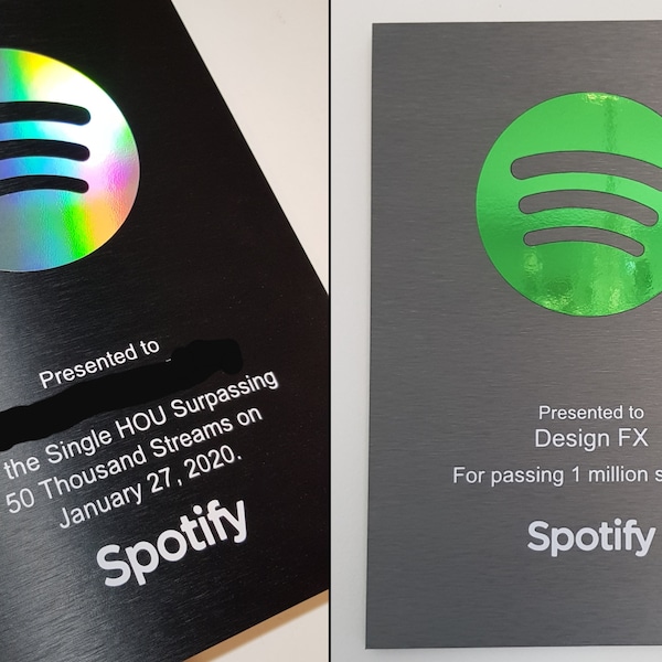 Spotify Plaque Etsy UK