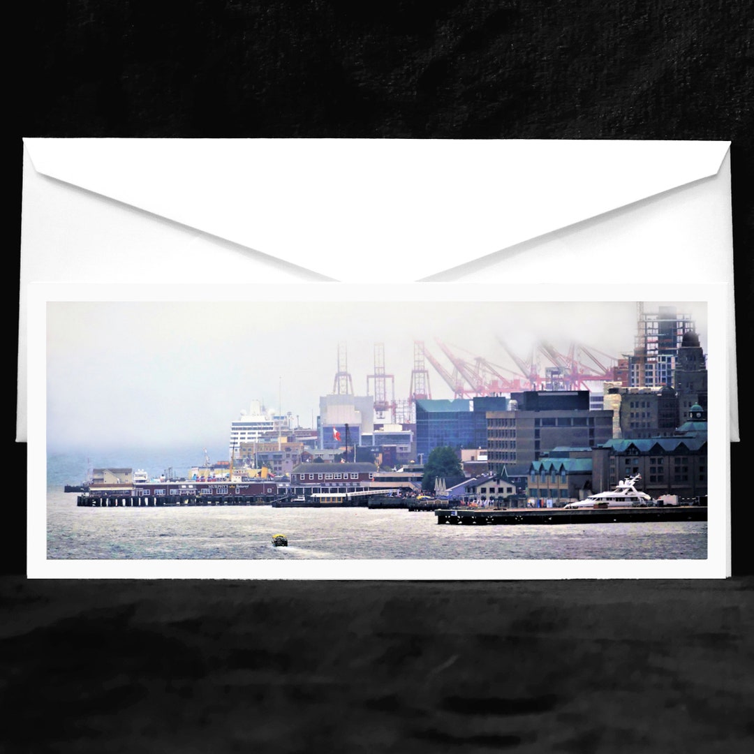 Halifax Waterfrontcard/prints Halifax Nova Scotia Port Etsy
