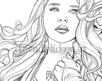 Viking Warrior Celtic Pattern Coloring Pages For Adults Etsy