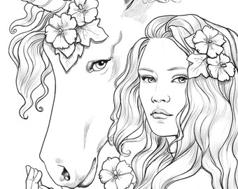Fantasy And Steampunk Fine Art Coloring For By Dawndavidsonart