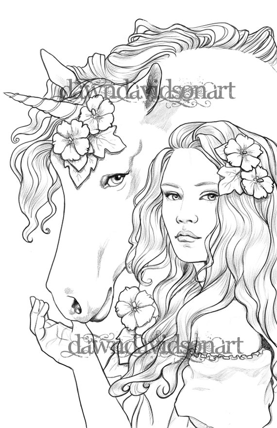 Coloriages pour adultes, Meilleurs amis, Licorne, Coloriage pour les  adultes, Téléchargement instantané, Pages coloriantes imprimables