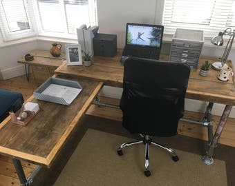 industrial office desks urban rustic industrial handmade office desk made from reclaimed scaffold boards industrial desk etsy industrial office desks urban rustic industrial handmade office desk made from reclaimed scaffold boards industrial desk etsy
