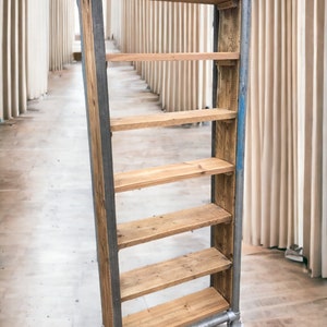 Shelving unit, Shop Unit, Office Storage Unit - Reclaimed Wooden Scaffold | THE MANCHESTER