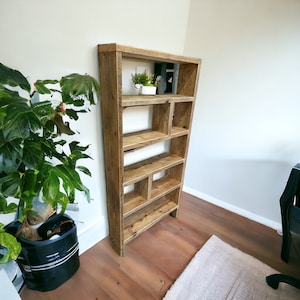 Tall Bookshelf Unit - Storage unit / bookshelf - Reclaimed - THE BRIAN