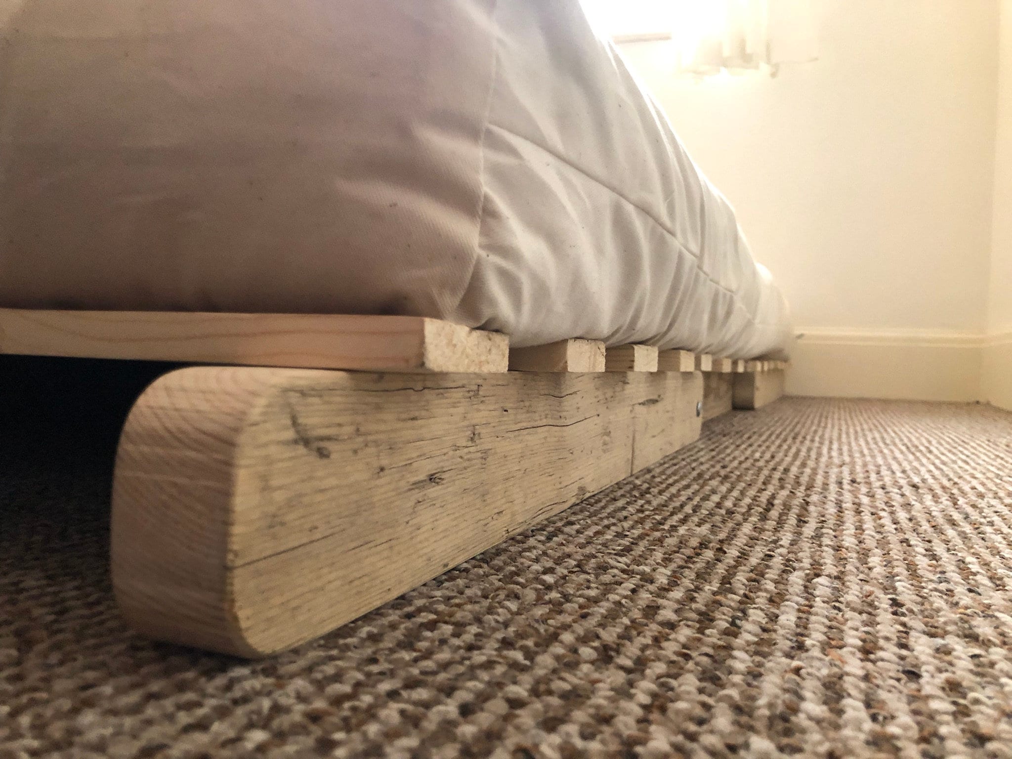 Rustic futon frame deals