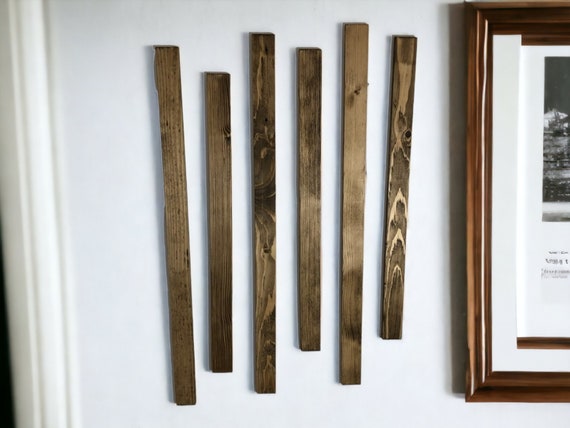 Acoustic Wood Wall Panels | Wooden Slat Wall | Wall Art | Solid Reclaimed Wood | THE CHICHESTER