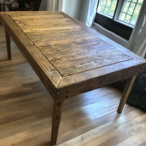 Custom Gaming Table D&D Pathfinder Reclaimed Scaffold Boards THE LIMA image 5