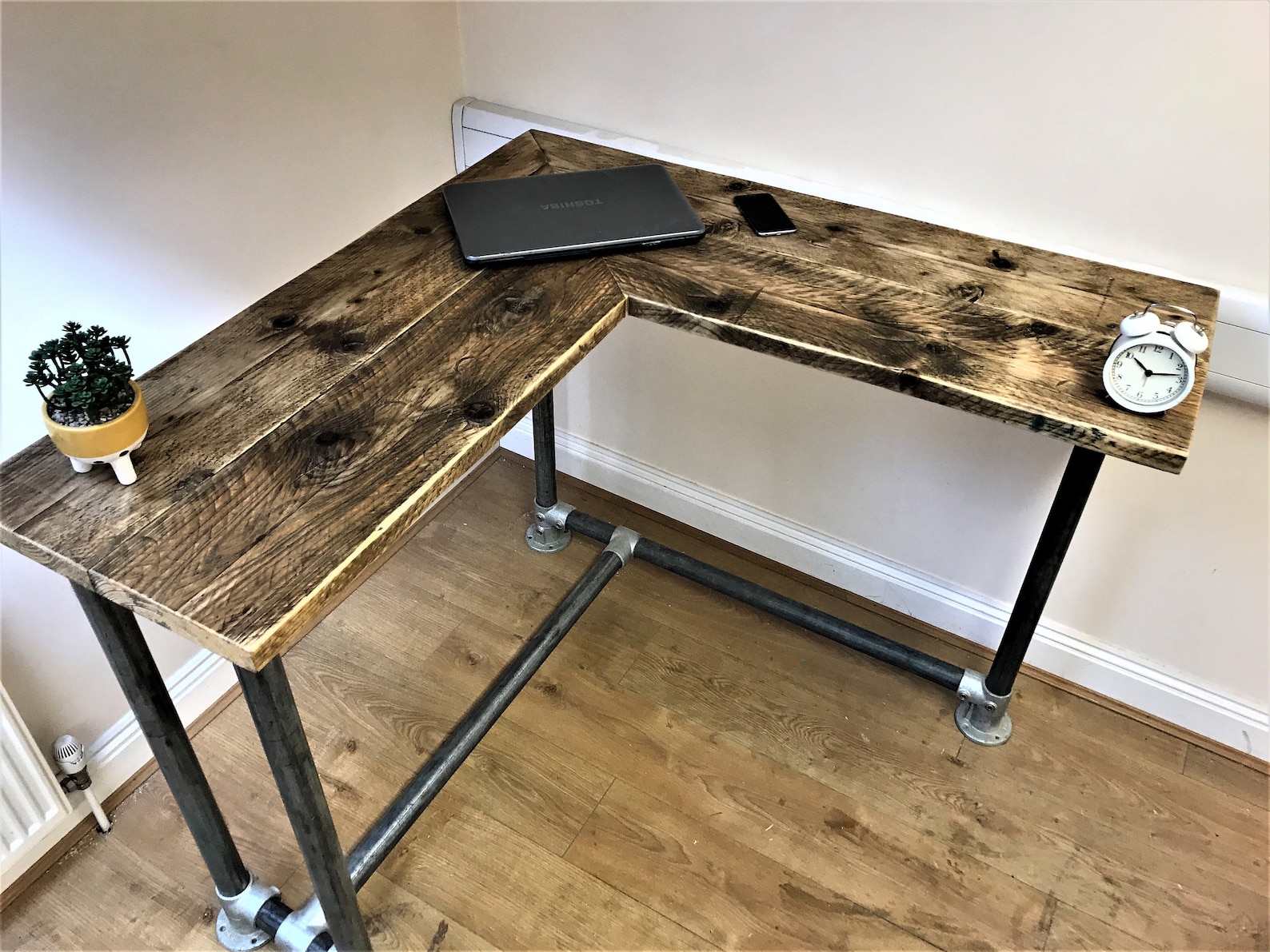 Standing Corner Desk Bar Desk Office Desk Custom Made From Etsy UK