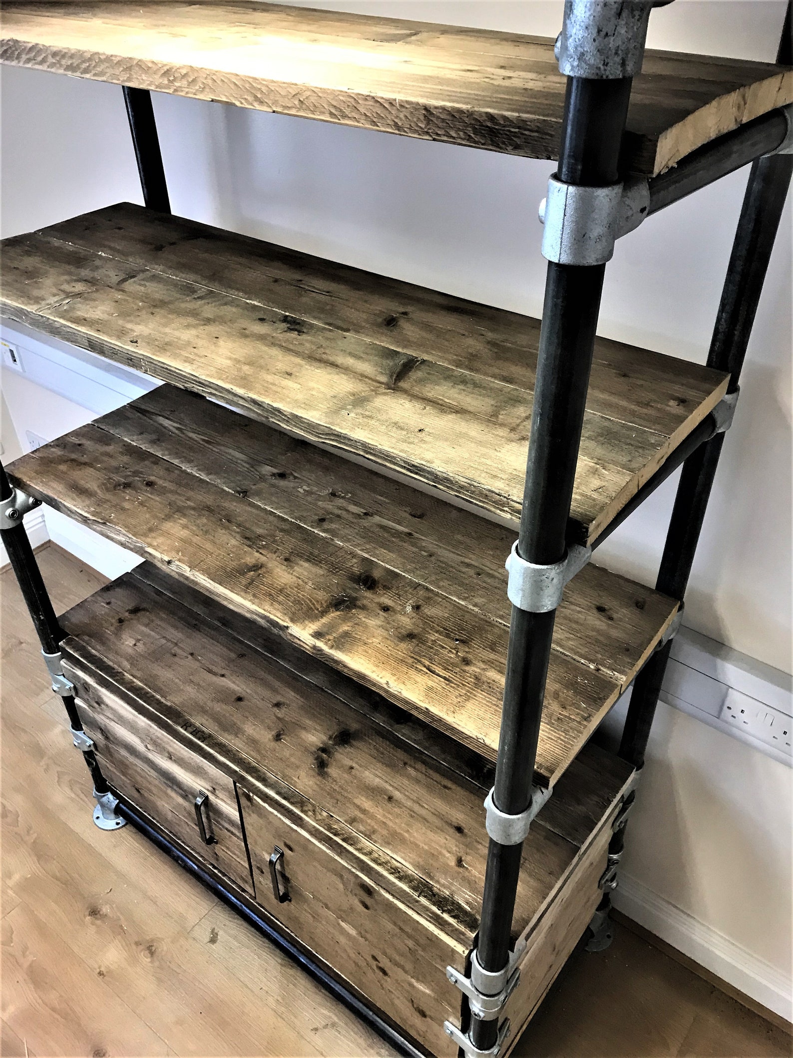 Shelving Unit Cupboard Office Storage Unit Using Etsy