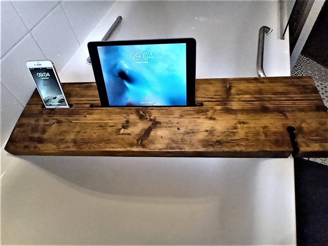 Wooden Scaffold Board Bath Tray Bath Caddy/Bath Shelf/Bath Etsy