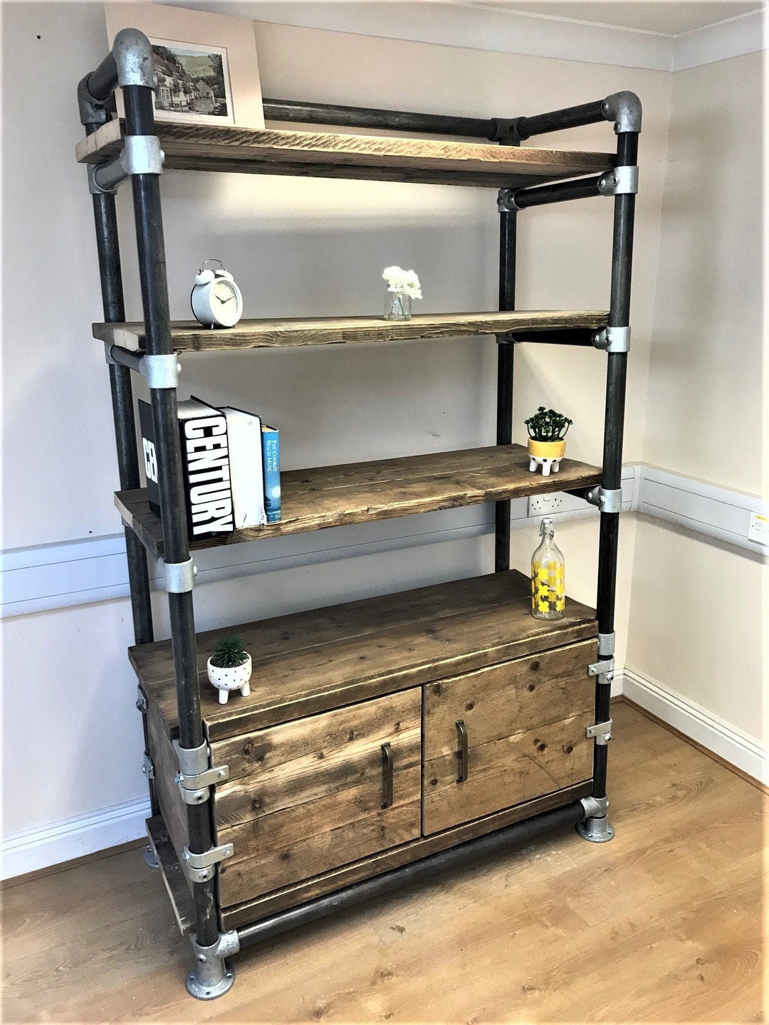 Shelving Unit Cupboard Office Storage Unit Using Etsy UK