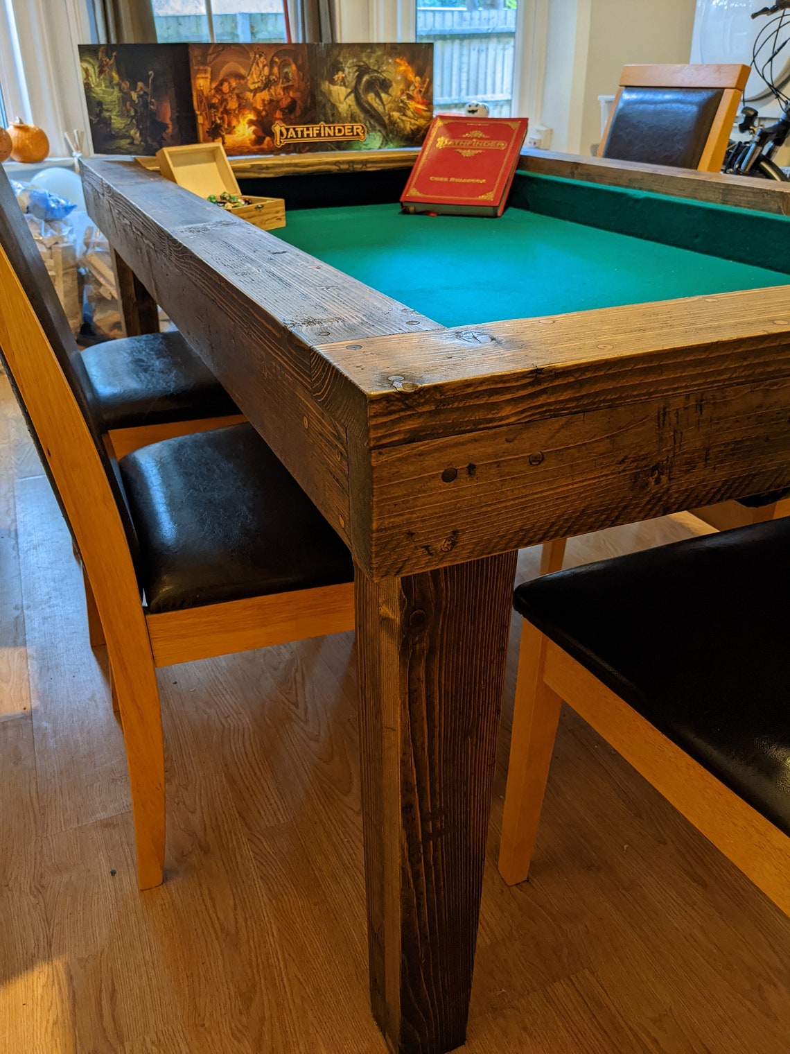 Custom Gaming Table D&D Pathfinder Reclaimed Scaffold Etsy