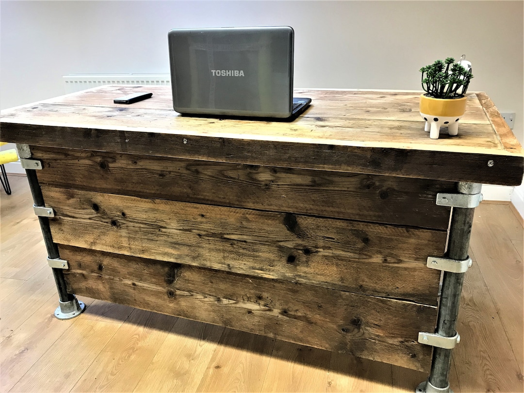 Rustic Custom Desk Ashwood Desk Rustic Desk Office Desk Custom Made From - Etsy Canada