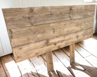 Head Board Using Reclaimed Environmentally Friendly Scaffold Boards – Single / Double / King Size / Queen Size | THE SOUTHVILLE