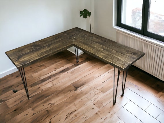 Custom built corner desk deals