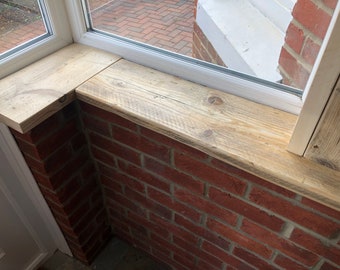 Rustic Scaffold Board Shelving, Window Sill, Window Ledge - THE CHALK